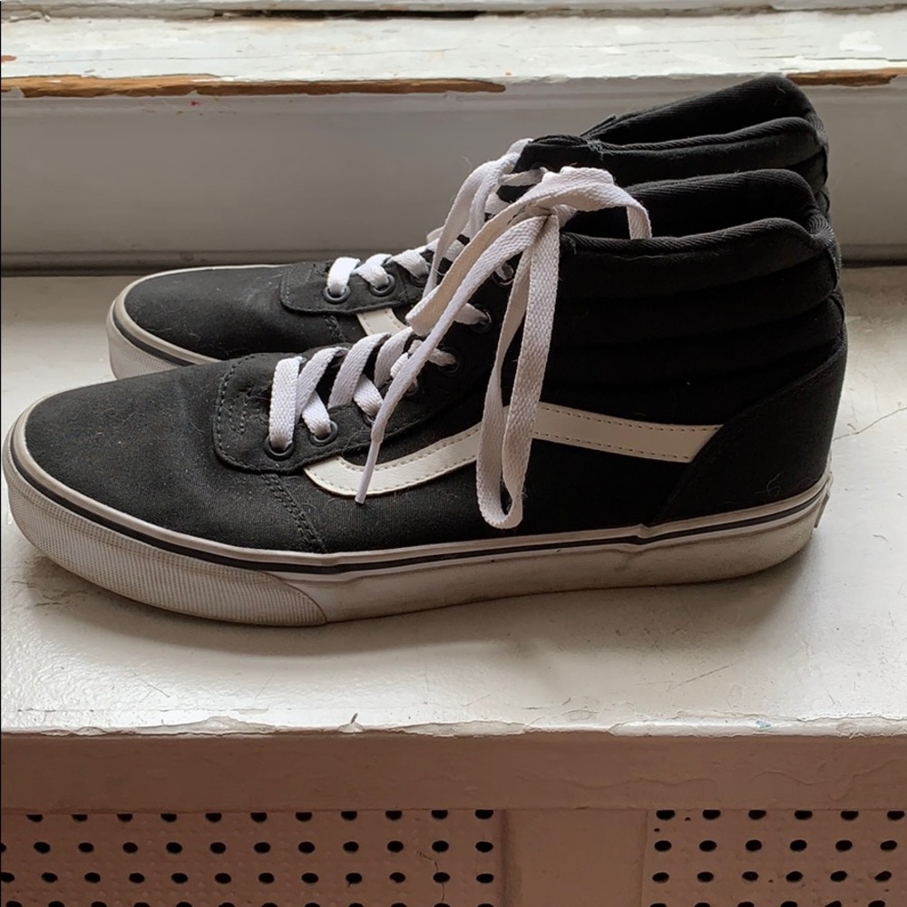 Black High Top Vans
